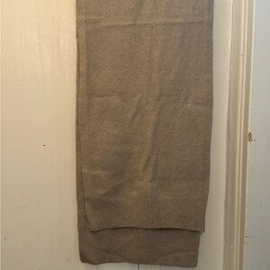 Vince Grey Cashmere Scarf